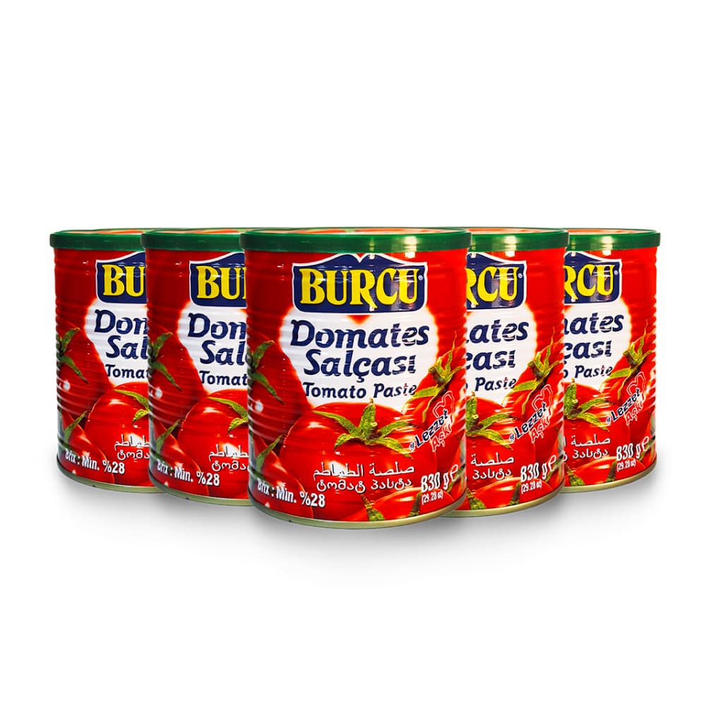Pasta de tomate Burcu (5 x 830 g / 1.82 lb) - Imagen 1