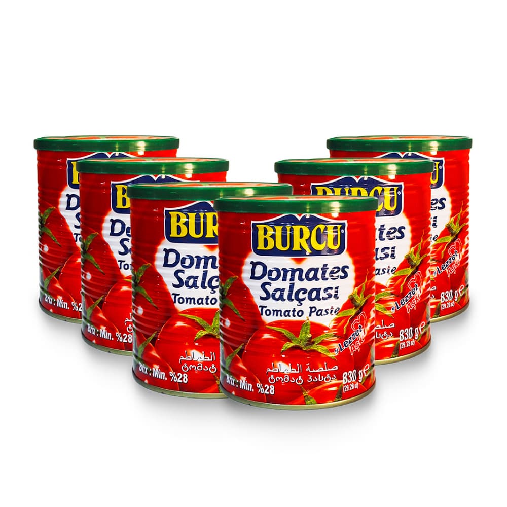 Pasta de tomate Burcu (6 x 830 g / 1.82 lb) - Imagen 1