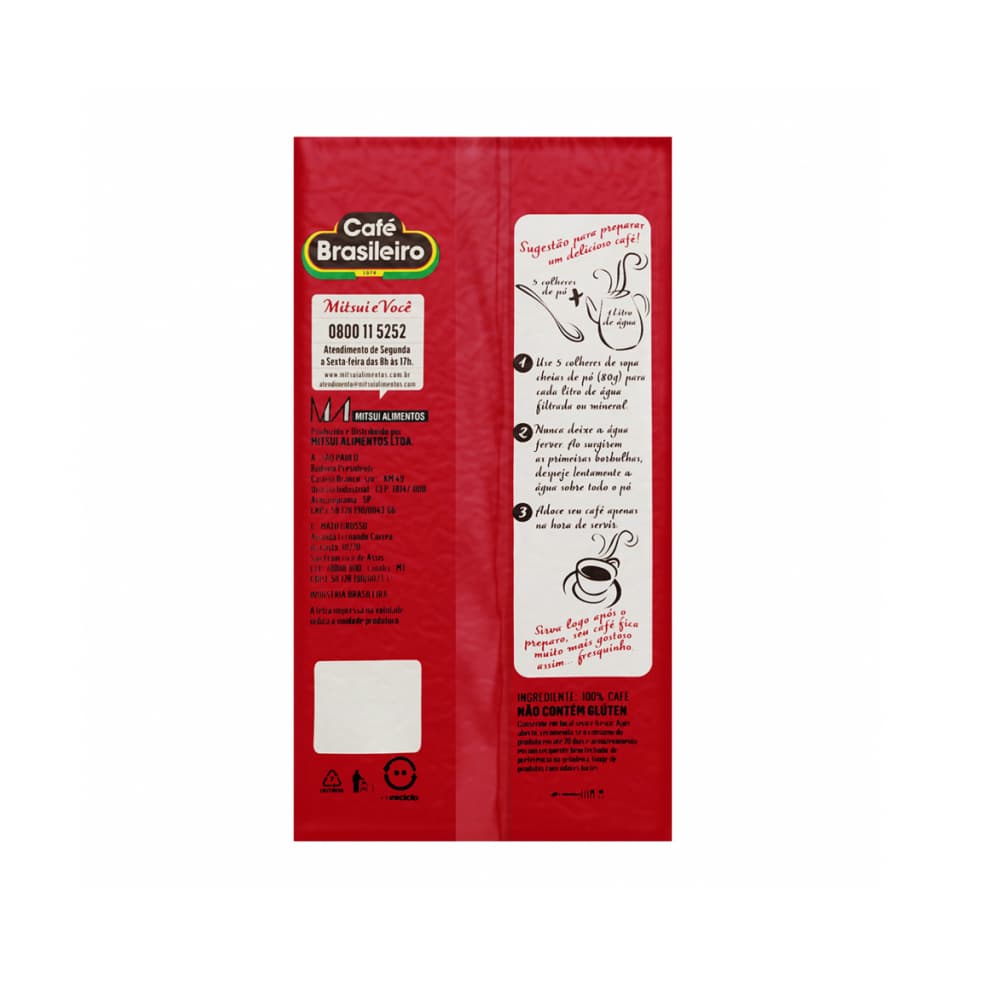 Café extra fuerte Brasileiro (20 x 250 g / 8.8 oz) - Miniatura 2