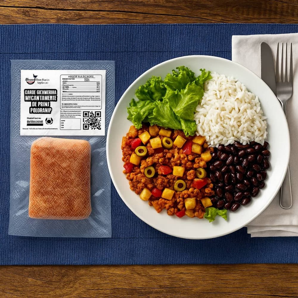 Carne deshuesada mecánicamente de pollo polskamp La Finca (500 g / 1.1 lb) - Miniatura 3