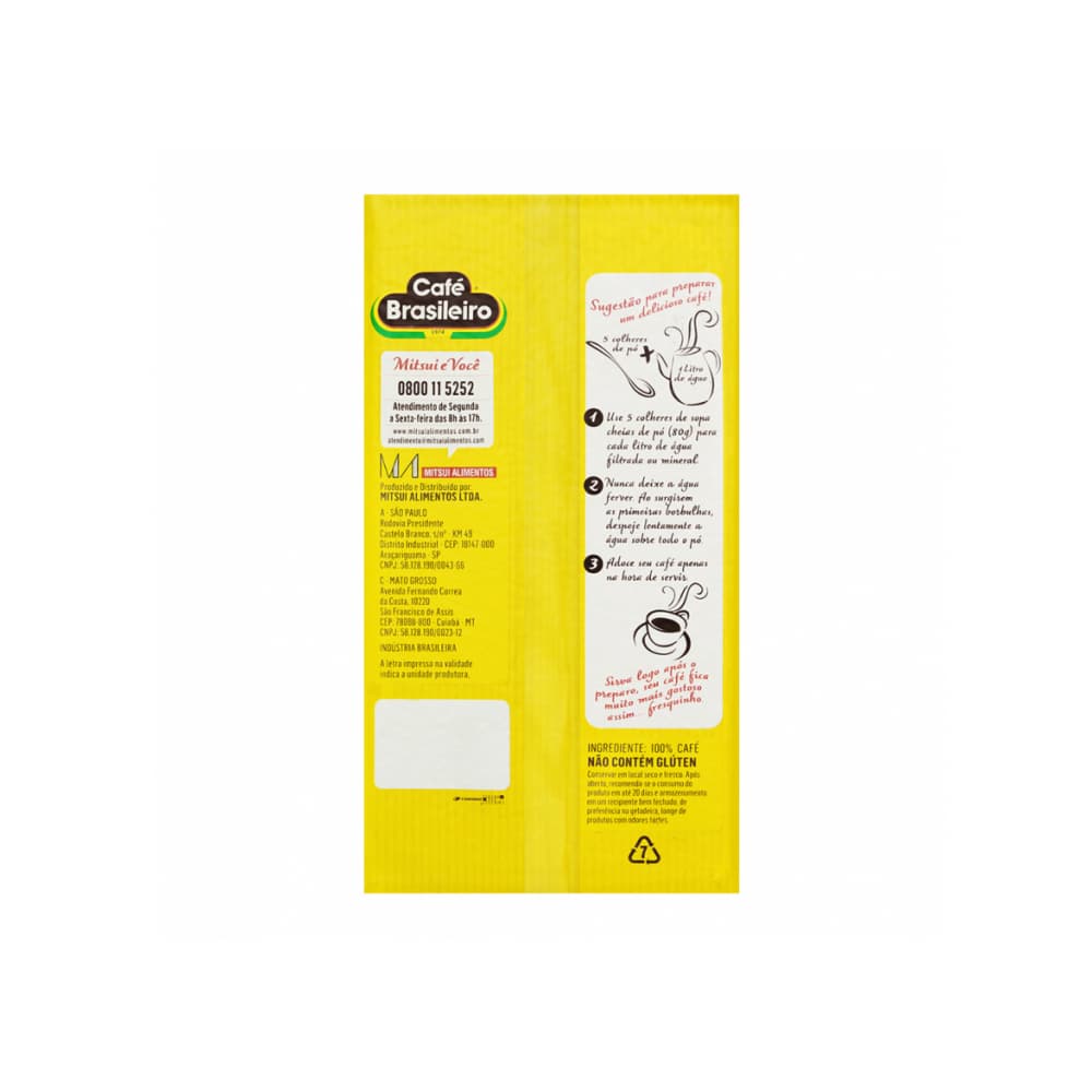 Café tradicional Brasileiro (20 x 500 g / 1.1 lb) - Miniatura 2