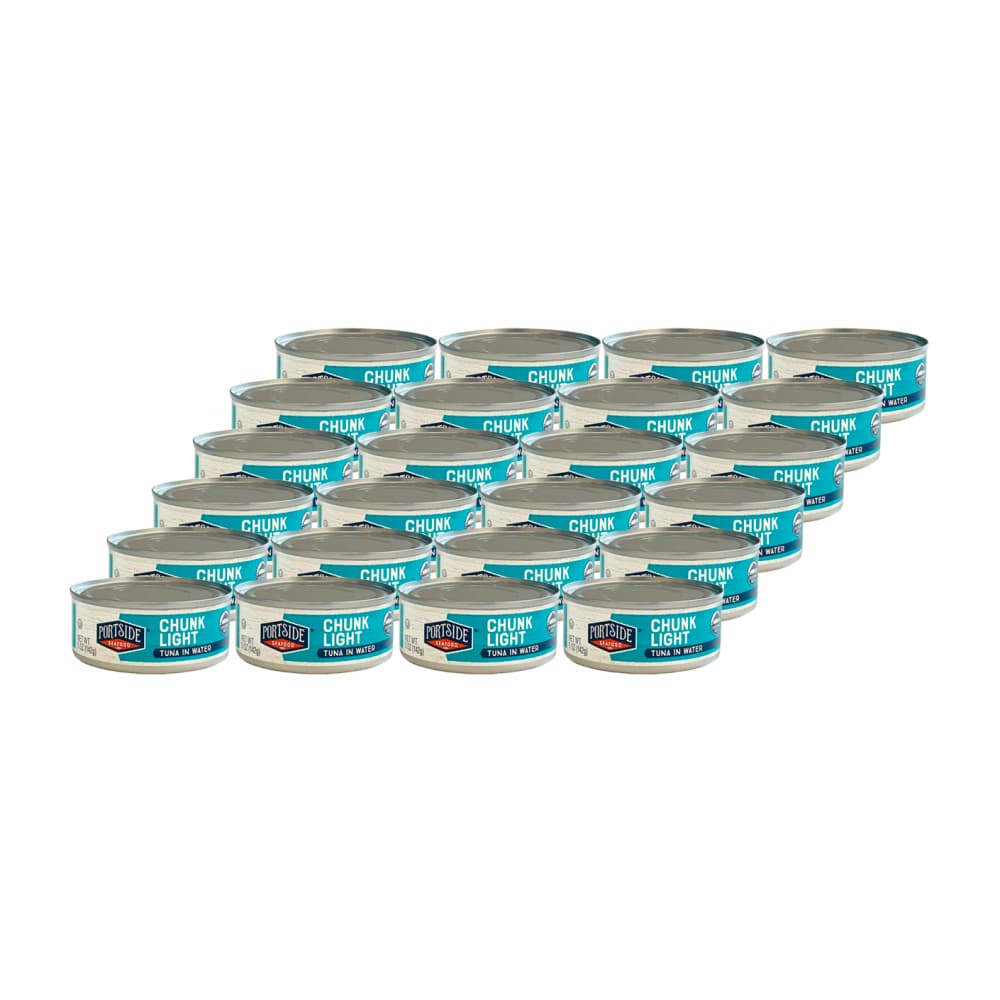 Atún claro en agua Portside (24 x 142 g / 5 oz) - Imagen 1