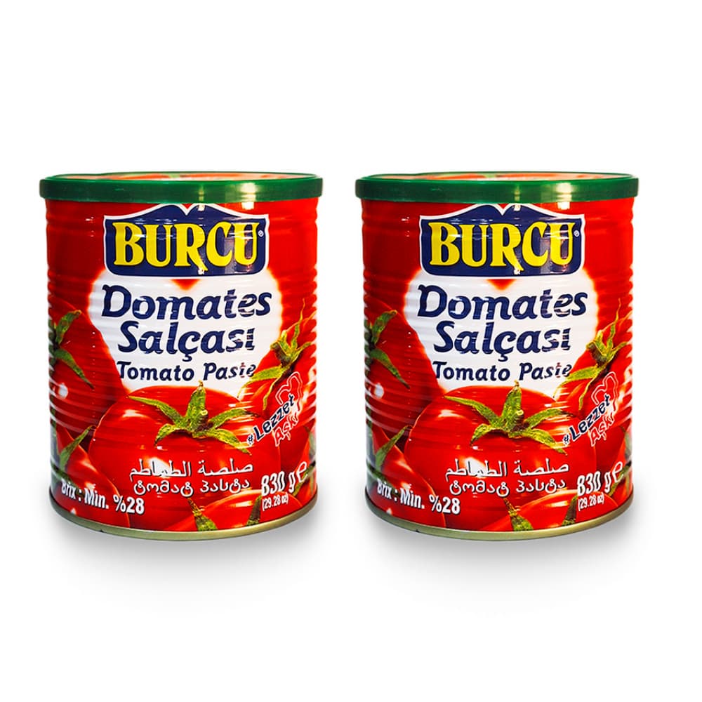 Pasta de tomate Burcu (2 x 830 g / 1.82 lb) - Imagen 1