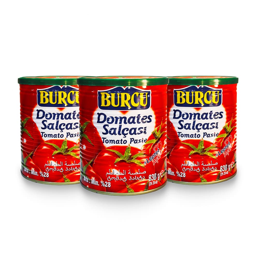 Pasta de tomate Burcu (3 x 830 g / 1.82 lb) - Imagen 1