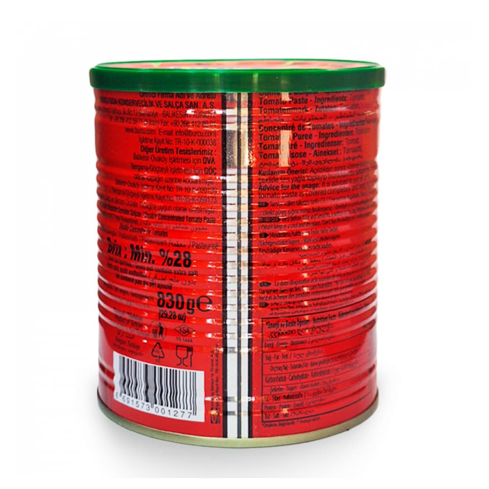 Pasta de tomate Burcu (3 x 830 g / 1.82 lb) - Miniatura 2