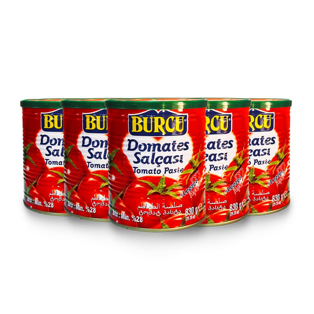 Pasta de tomate Burcu (5 x 830 g / 1.82 lb) - Imagen 1