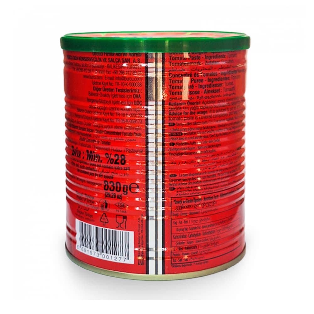 Pasta de tomate Burcu (6 x 830 g / 1.82 lb) - Miniatura 2
