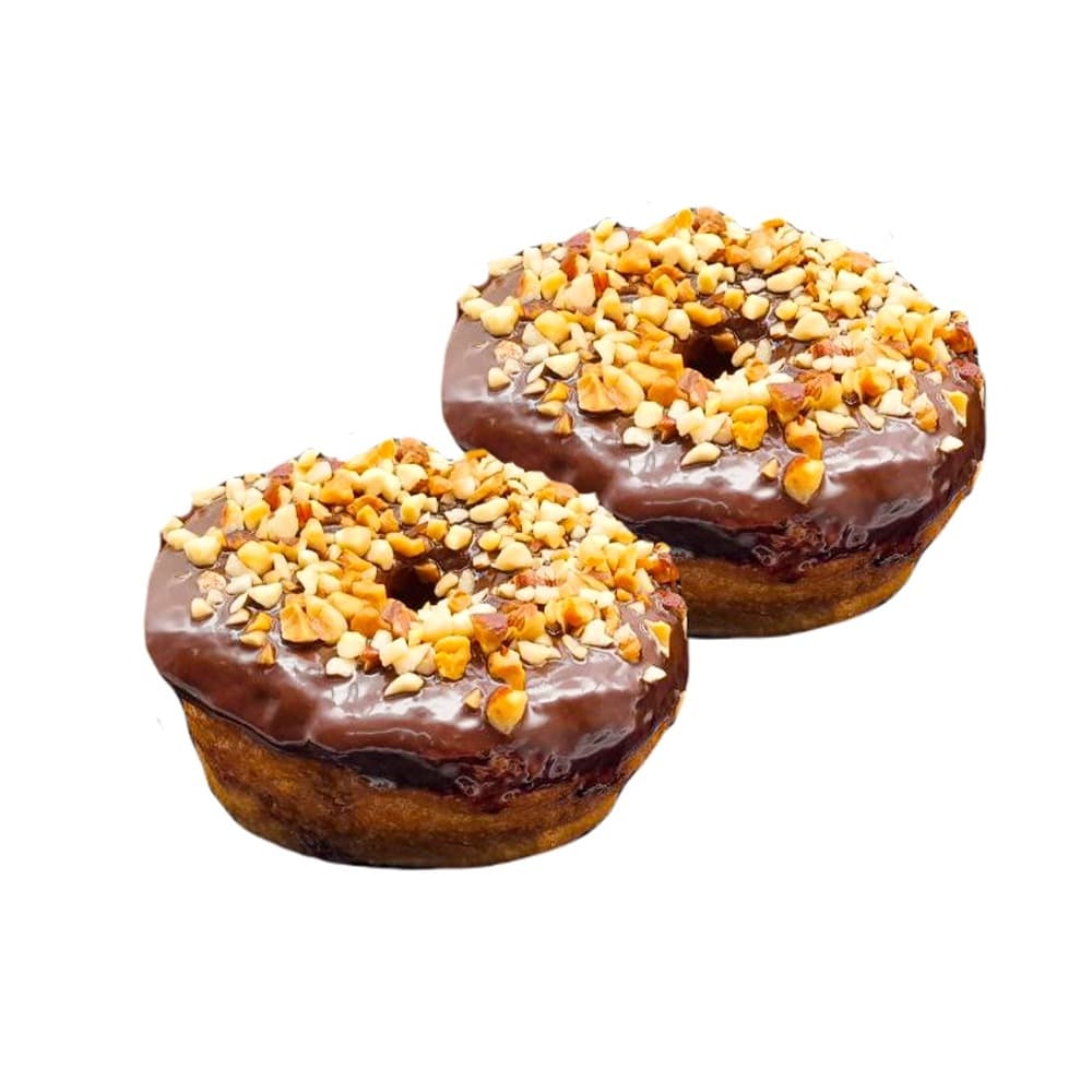 Dona con cobertura de chocolate y maní (2 x 116 g / 4.01 oz) - Imagen 1