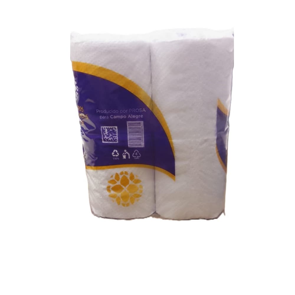 Papel sanitario de hojas dobles Yeya (4 U) - Miniatura 2