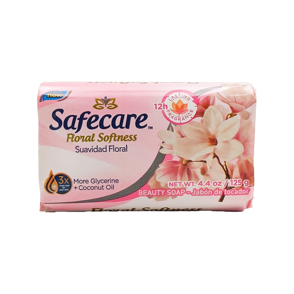 Jabón de tocador suavidad floral Safecare (125 g / 4.4 oz) - Imagen 1