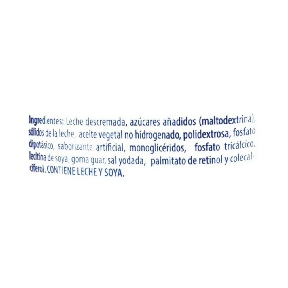Alimento en polvo para preparar bebida a base de leche con grasa vegetal, adicinado con calcio y vitaminas A y D Great Value (460 g / 1.01 lb) - Miniatura 2