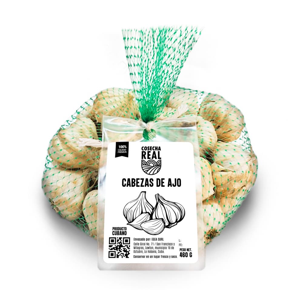 Cabezas de ajo Cosecha Real (460 g / 1.01 lb) - Imagen 1