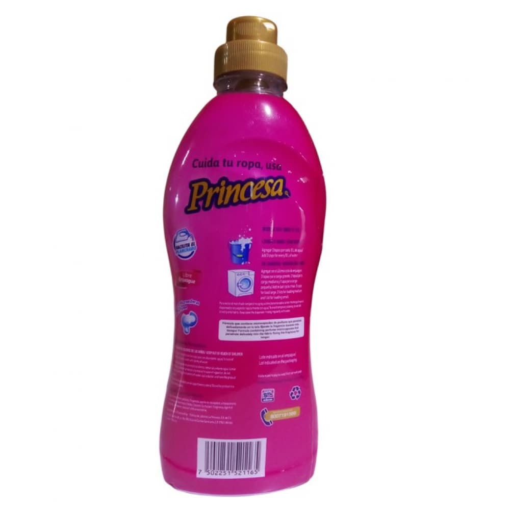 Suavizante de telas suave placer Princesa (750 ml) - Miniatura 3