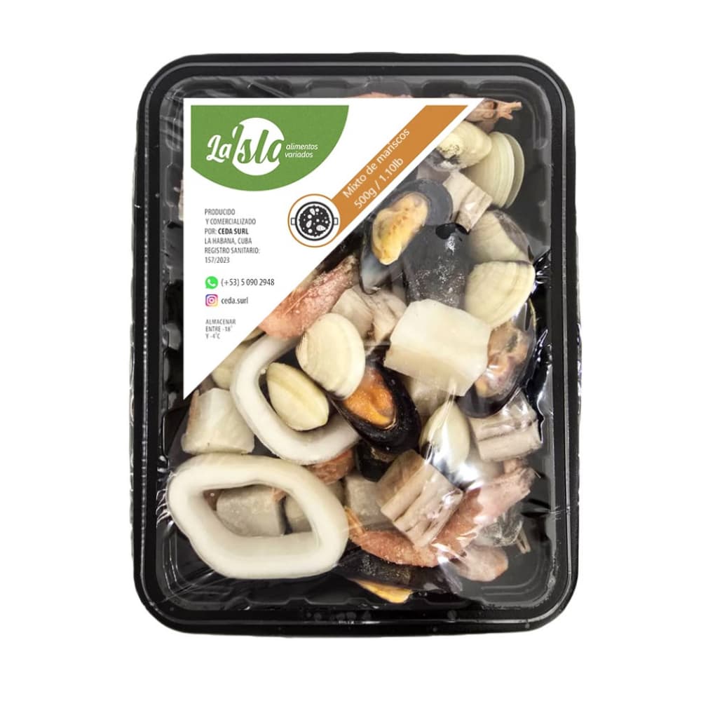 Mixto de mariscos La Isla (500 g / 1.10 lb) - Miniatura 2