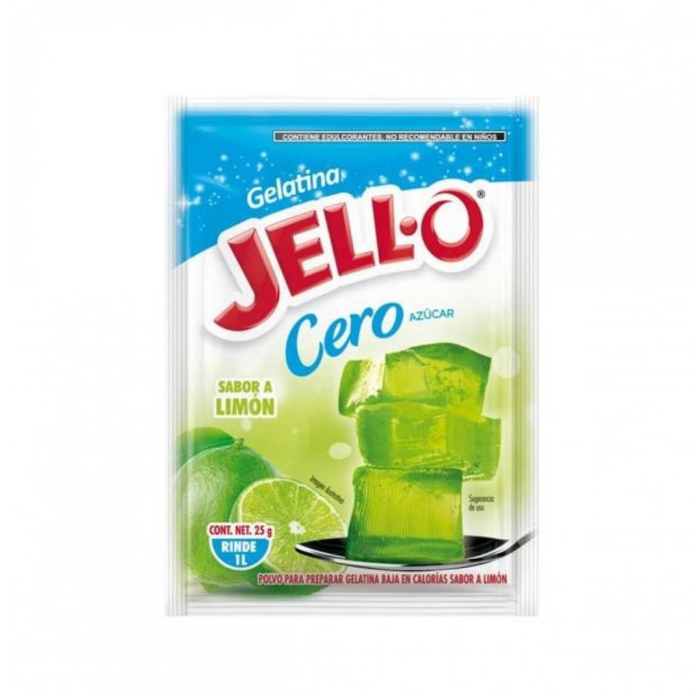 Gelatina sabor limón cero azúcar Jell-O (25 g) - Imagen 1