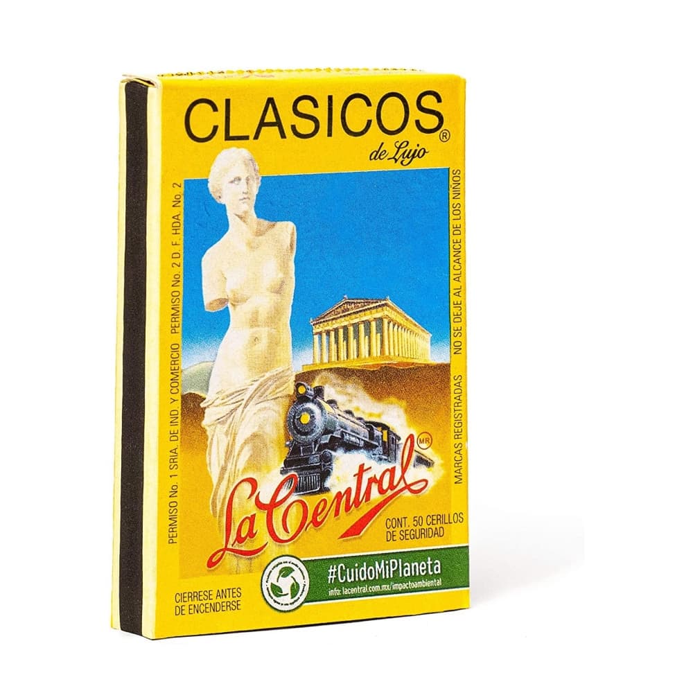 Caja de fósforos La Central (50 U) - Imagen 1