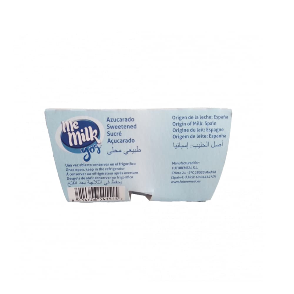 Yogur sabor natural Me Milk (4 x 120 g / 4.23 oz) - Miniatura 3