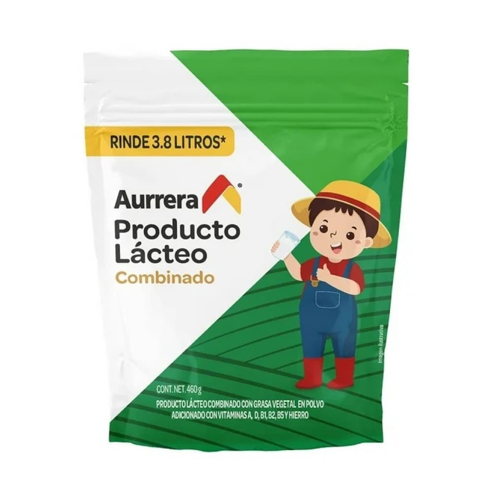 Producto lácteo combinado Aurrera (460 g / 1.01 lb) - Imagen 1