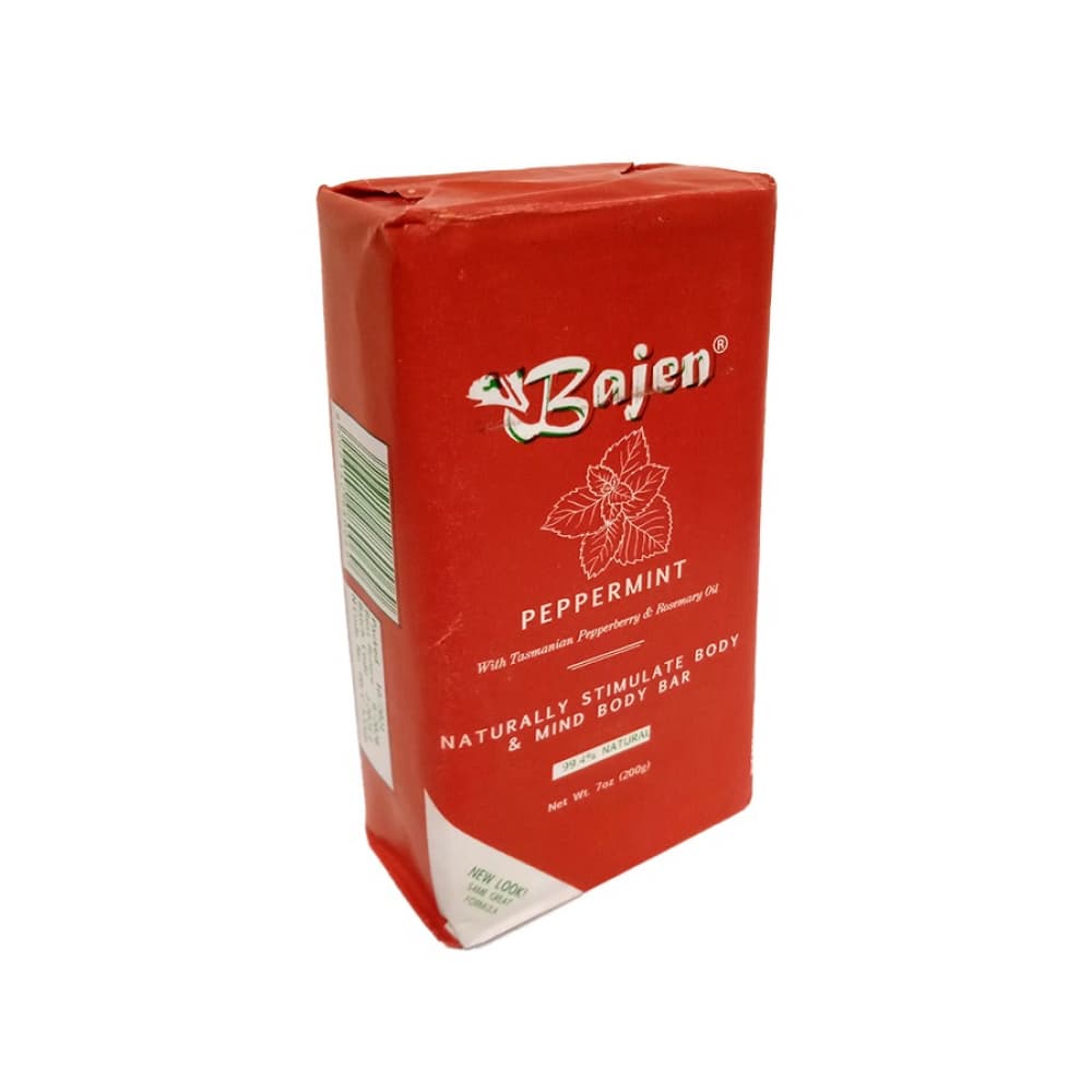 Jabón de tocador especial menta Bajen (200 g / 7.05 oz) - Imagen 1