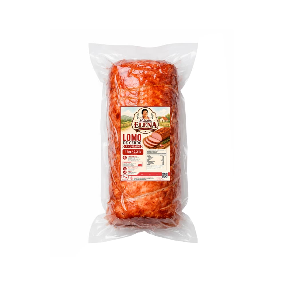 Lomo de cerdo ahumado Doña Elena (1 kg / 2.2 lb) - Miniatura 1