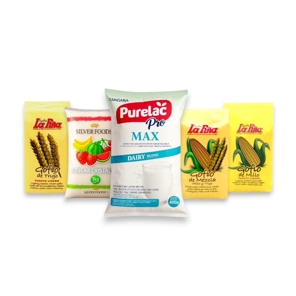 Caprichos de la abuela: Gofios + leche + azúcar - Imagen 1