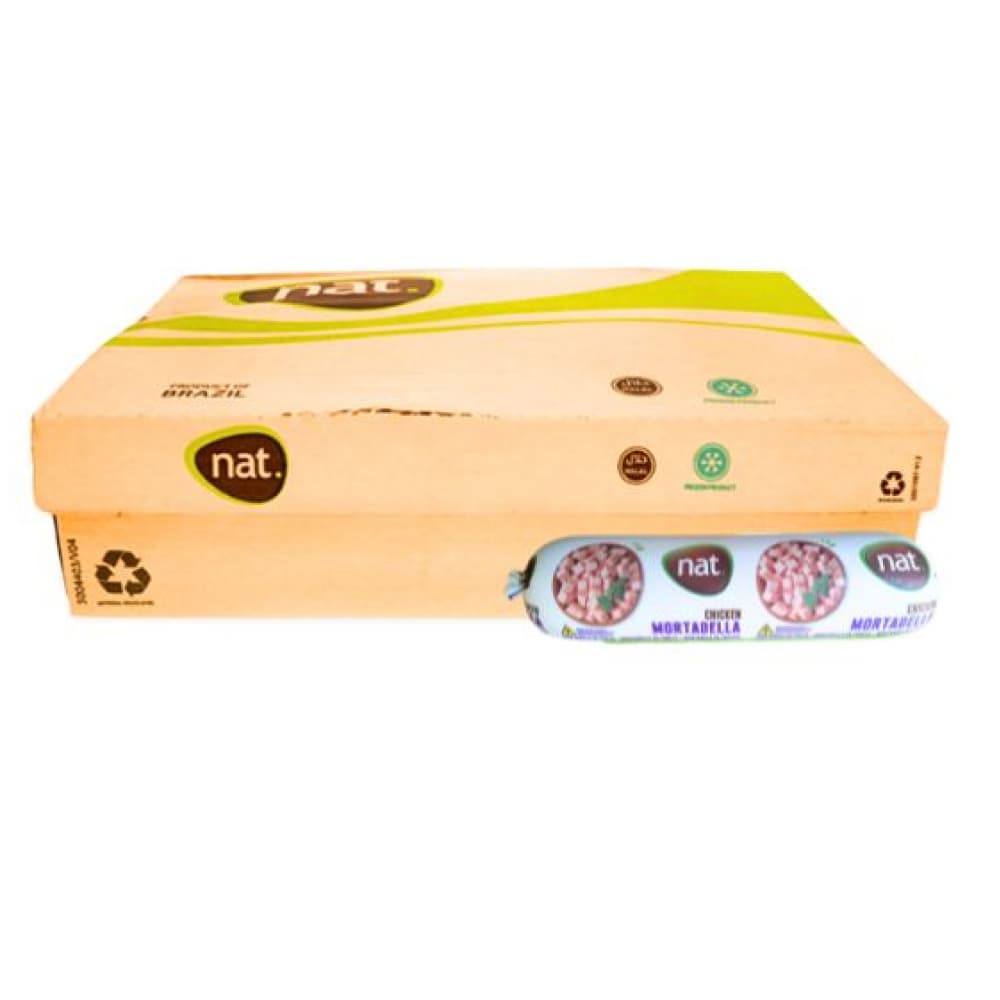 Caja de Mortadella de pollo Nat (10 u x 1kg / 2.2 lb) - Imagen 1