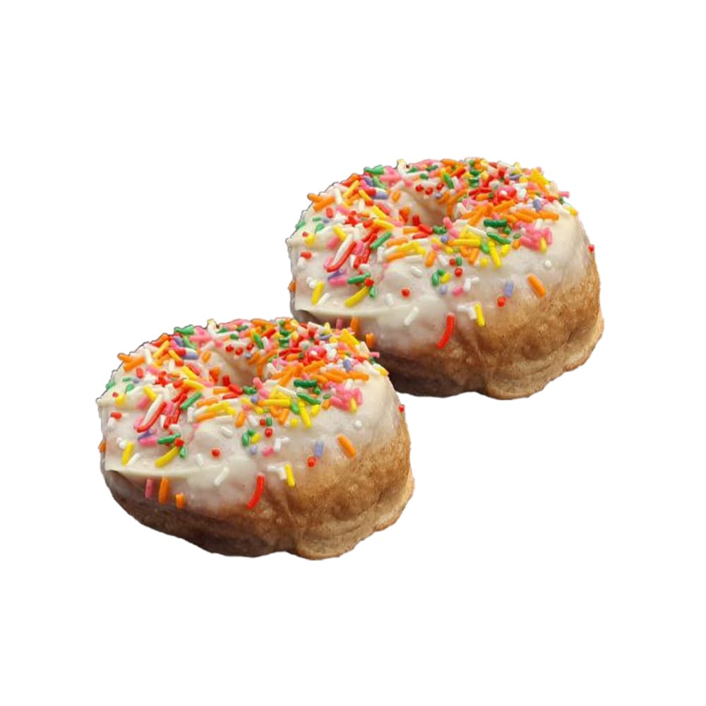 Dona cubierta de dulce de leche y gragea de colores (2 x 116 g / 4.01 oz) - Imagen 1