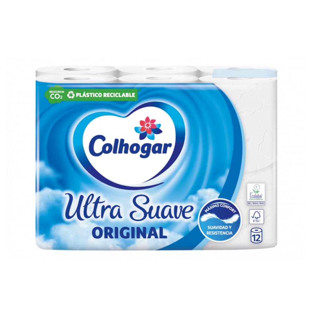 Papel sanitario Colhogar (4 x 12 U) - Miniatura 2