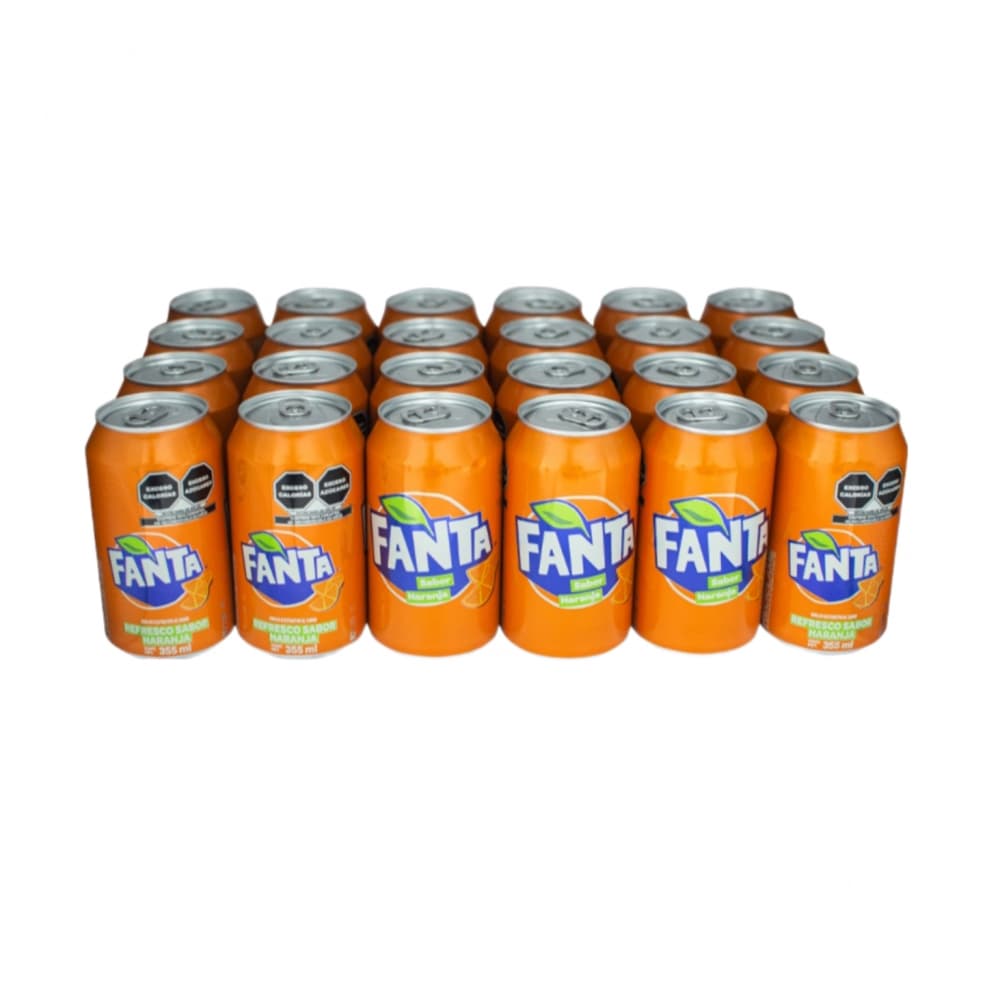 Refresco gaseado Fanta (24 x 330 ml) - Imagen 1