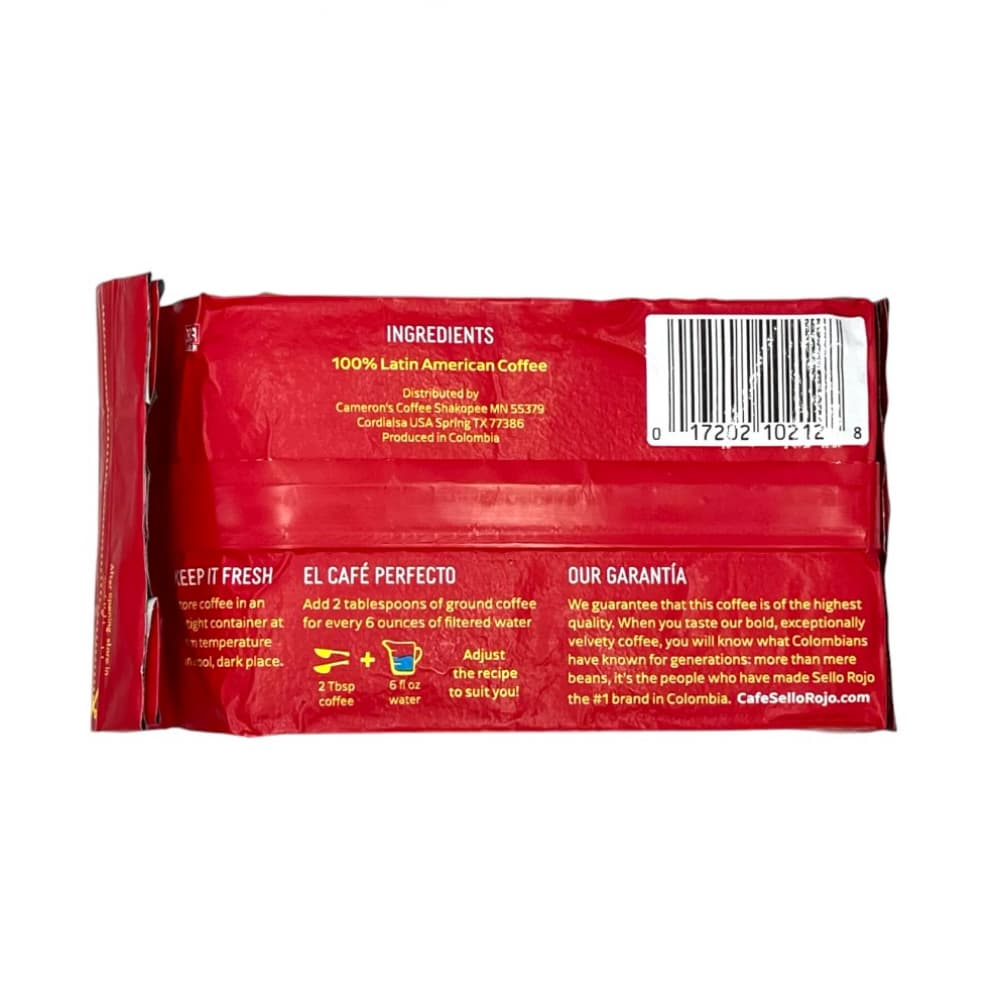 Café espresso colombiano Sello Rojo (283 g / 10 oz) - Miniatura 2