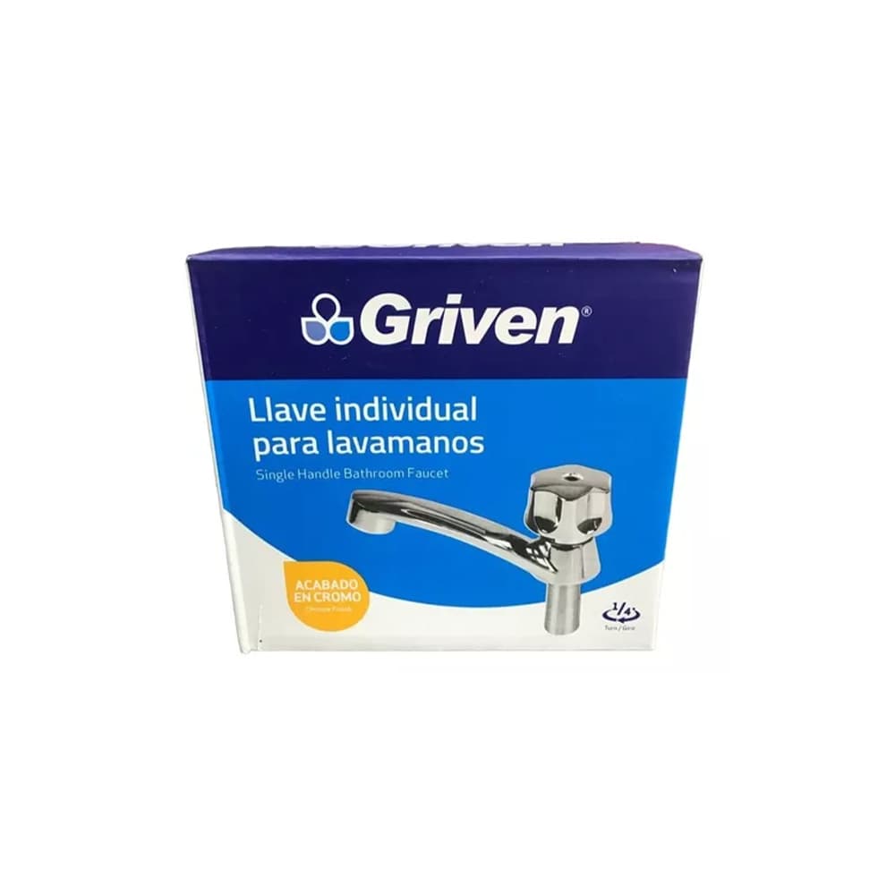 Llave - grifo - individual para lavamanos Griven - Imagen 1