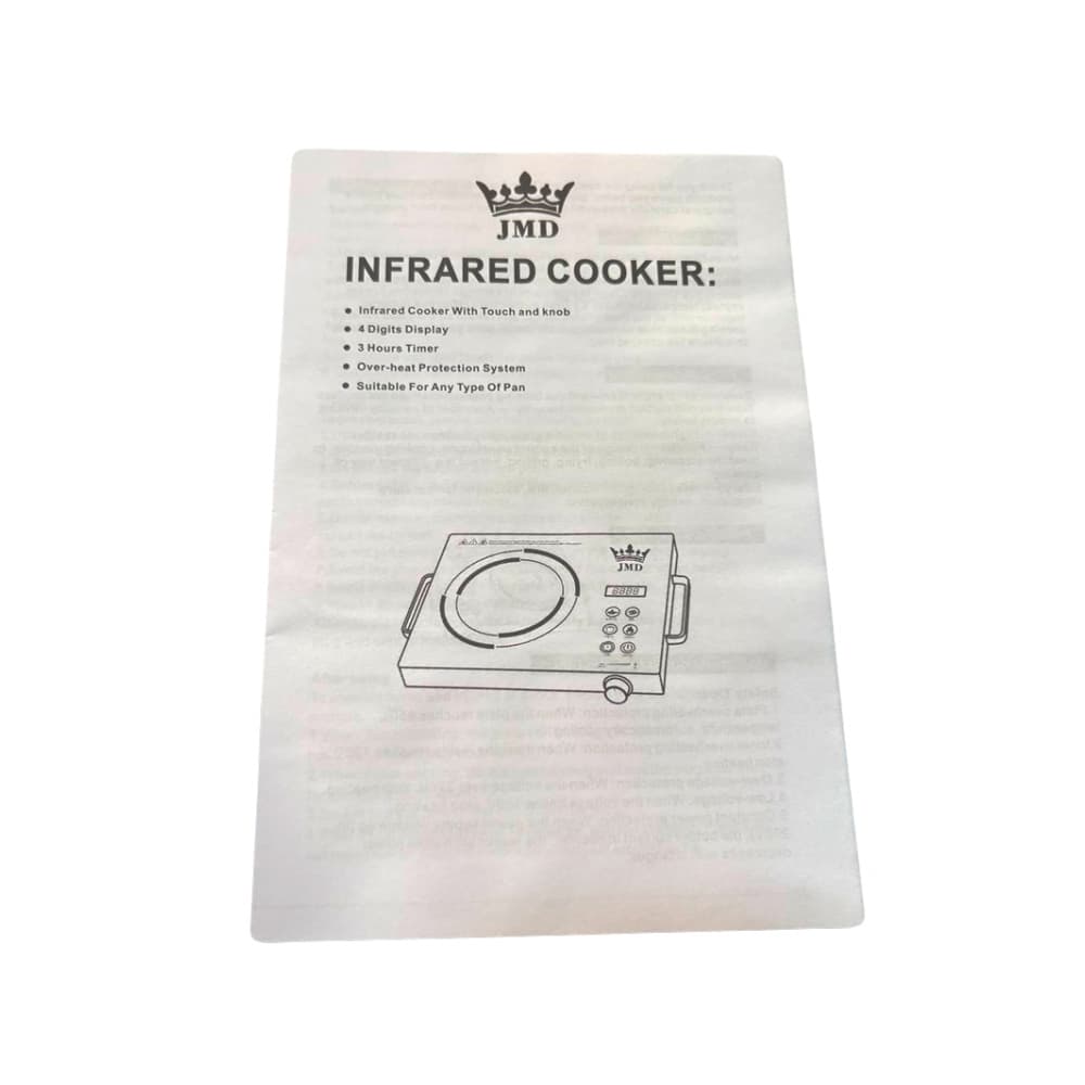 Estufa eléctrica infrarroja 3500 W JMD JD-IC01 - Miniatura 2