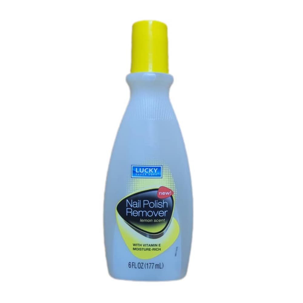 Removedor de esmalte de uñas con aroma limón Lucky Super Soft (177 ml / 6 fl oz) - Imagen 1
