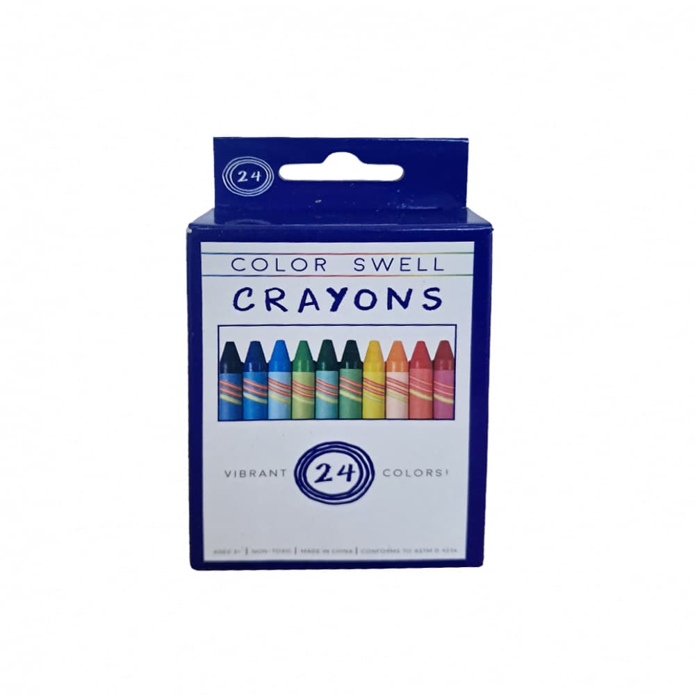 Crayolas para colorear (24 U) - Imagen 1