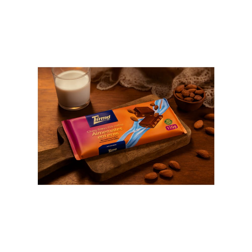 Chocolate con leche y almendras enteras Tirma (170 g / 5.9 oz) - Miniatura 4