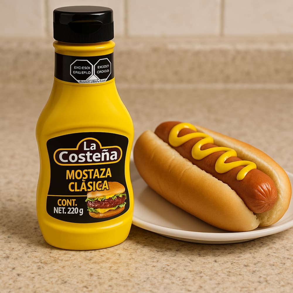 Mostaza La Costeña (220 g / 7.76 oz) - Miniatura 4