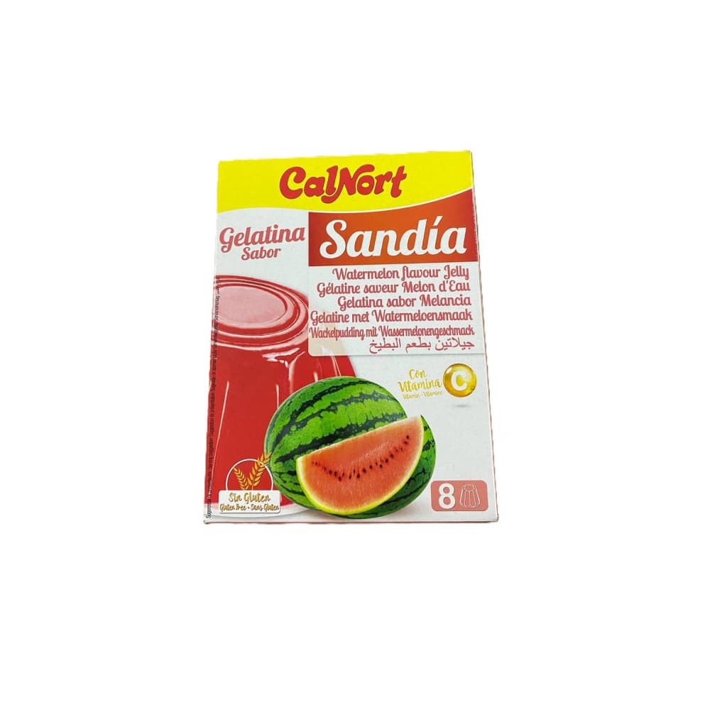 Gelatina sabor sandía Calnort (170 g / 6 oz) - Miniatura 1