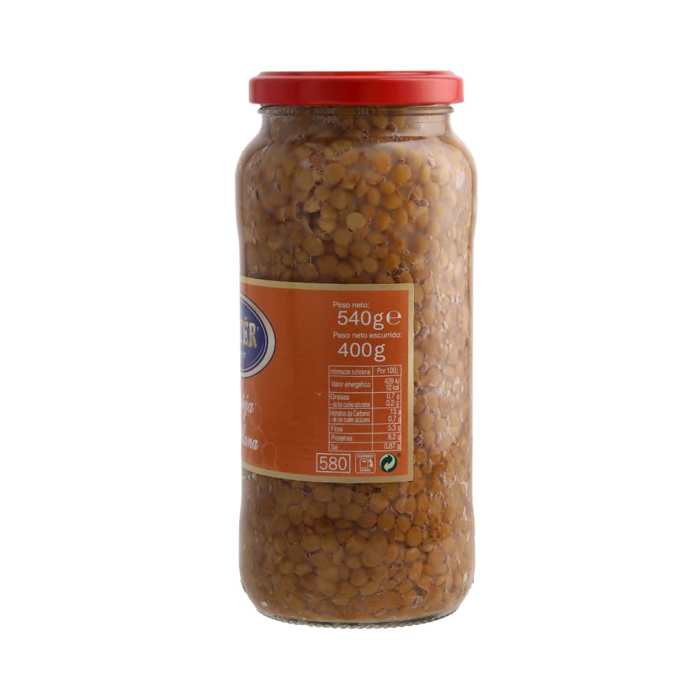 Lentejas cocidas Cistér (6 x 540 g / 1.19 lb) - Miniatura 2