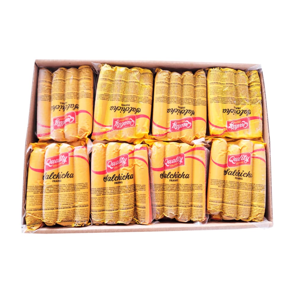 Salchicha de pollo Quality Chicken (32 x 350 g / 12.35 oz) - Imagen 1