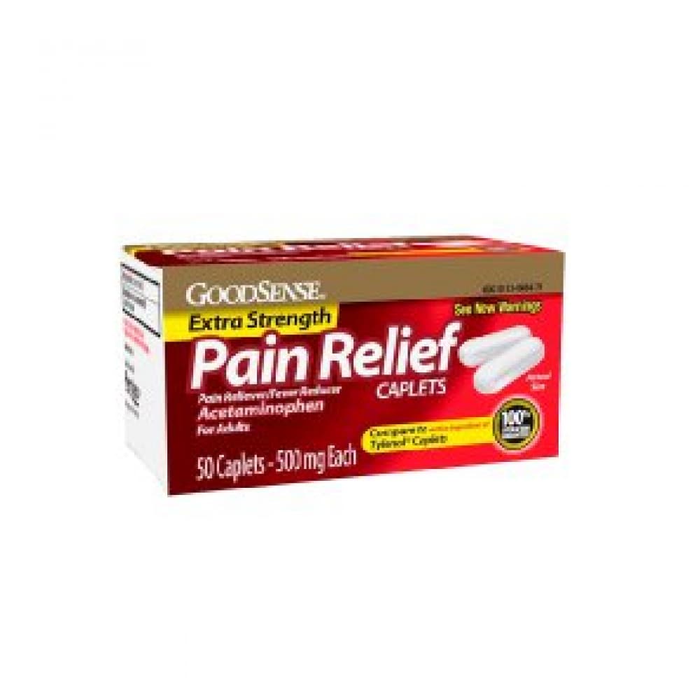 Acetaminofén 500 mg GoodSense (50 tabletas) - Miniatura 1