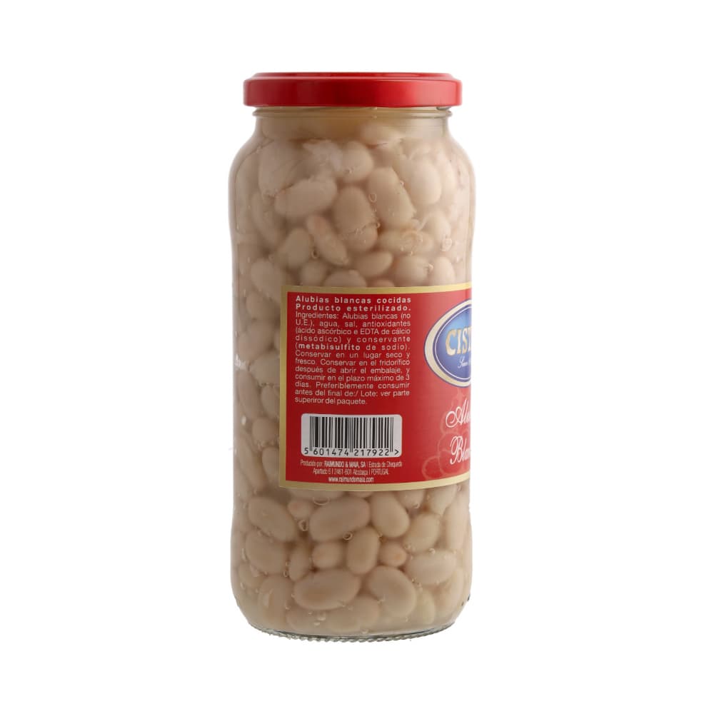 Alubias blancas cocidas Cistér (12 x 540 g / 1.19 lb) - Miniatura 2