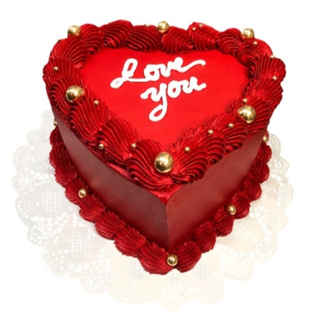 Cake de vainilla In Love (15 personas) - Imagen 1