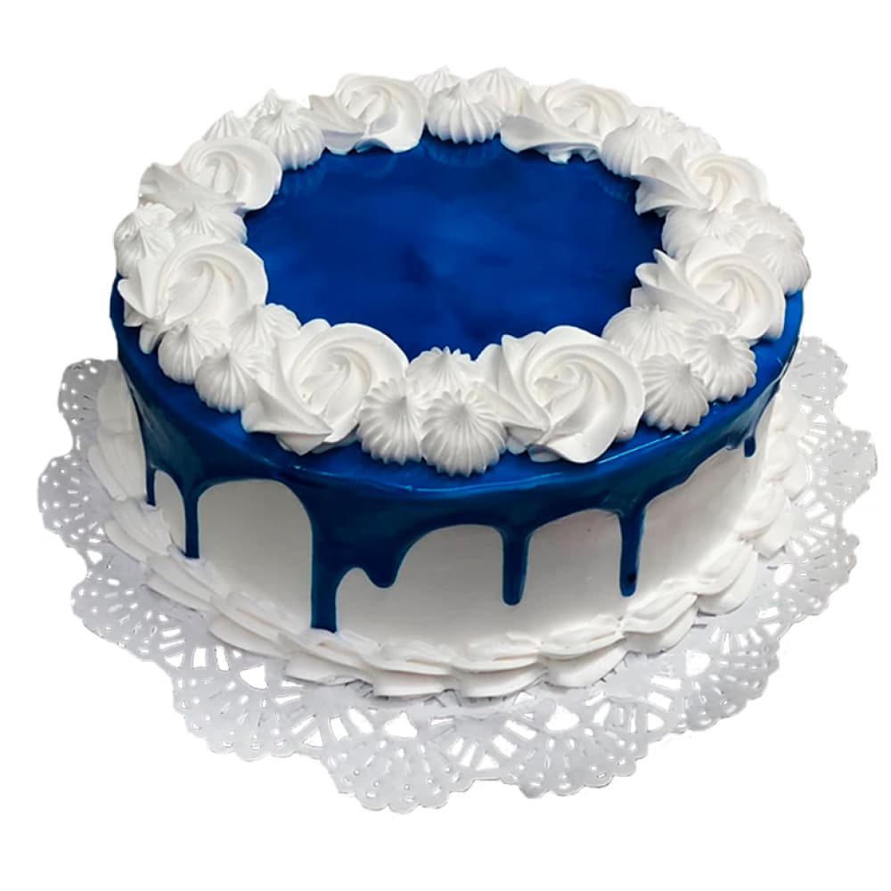 Cake de jalea color azul Deyi&Sweet (12 personas) - Imagen 1