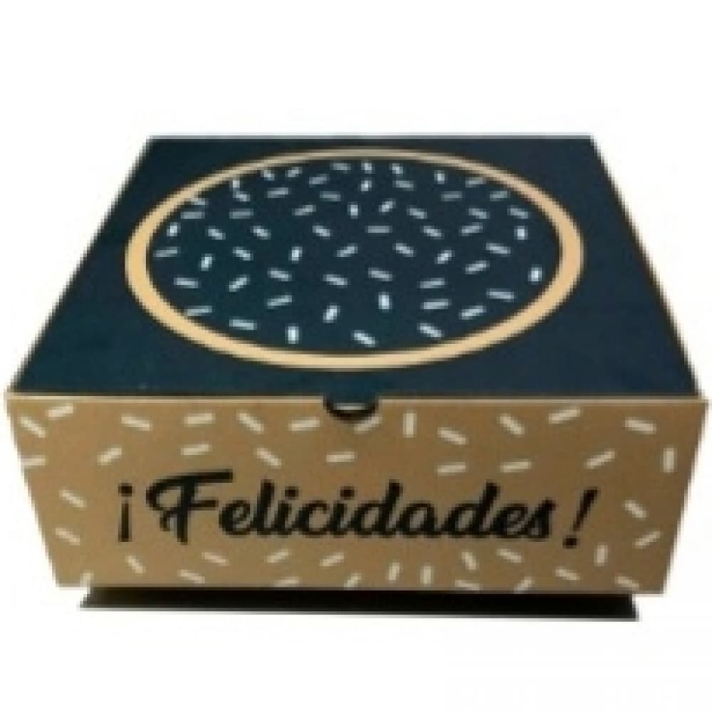 Cake de jalea color azul Deyi&Sweet (12 personas) - Miniatura 2