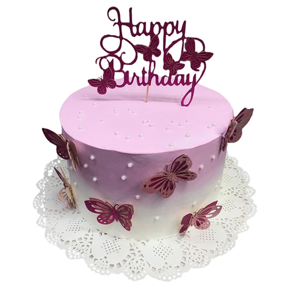 Butterfly Cake Deyi&Sweet (10 personas) - Imagen 1