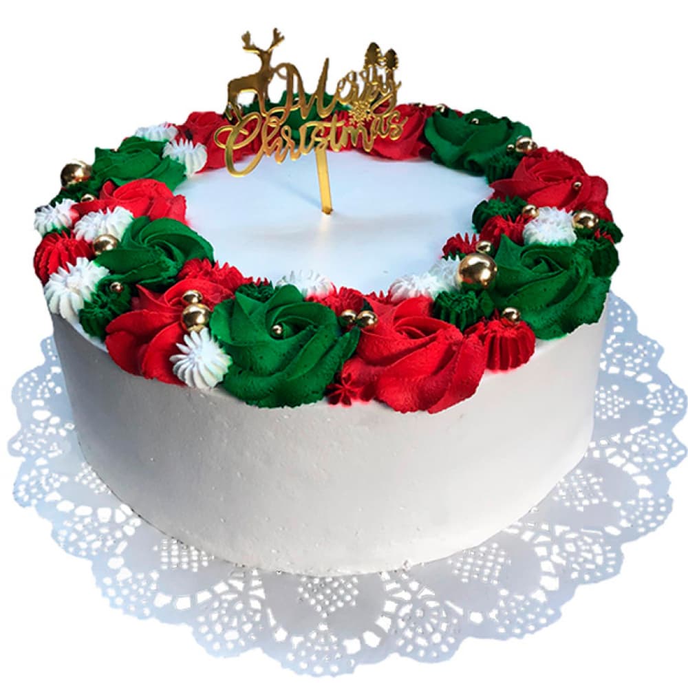 Cake Merry Cristmas Deyi & Sweet (12 personas) - Miniatura 3