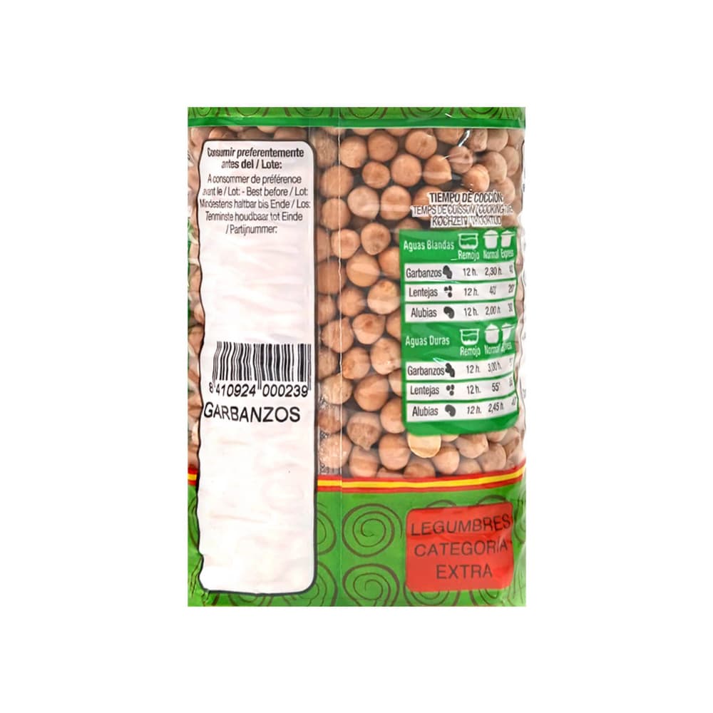 Garbanzos Huerto San Genaro (500 g / 1.1 lb) - Miniatura 4
