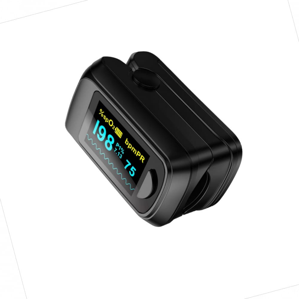 Pulsioxímetro de dedo. Color negro - Imagen 1