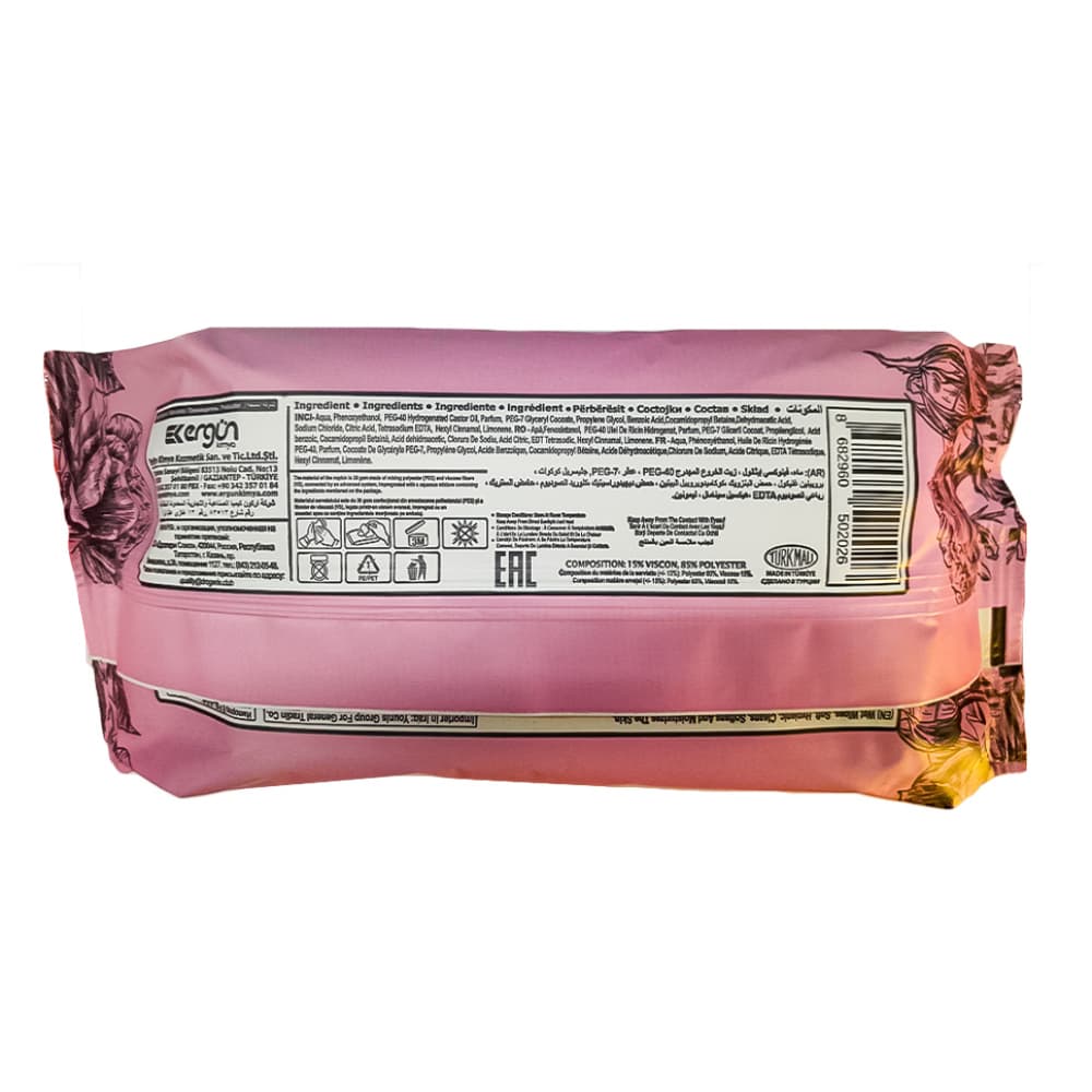 Toallitas húmedas con aroma a romance Doxa (2 x 120 U) - Miniatura 3