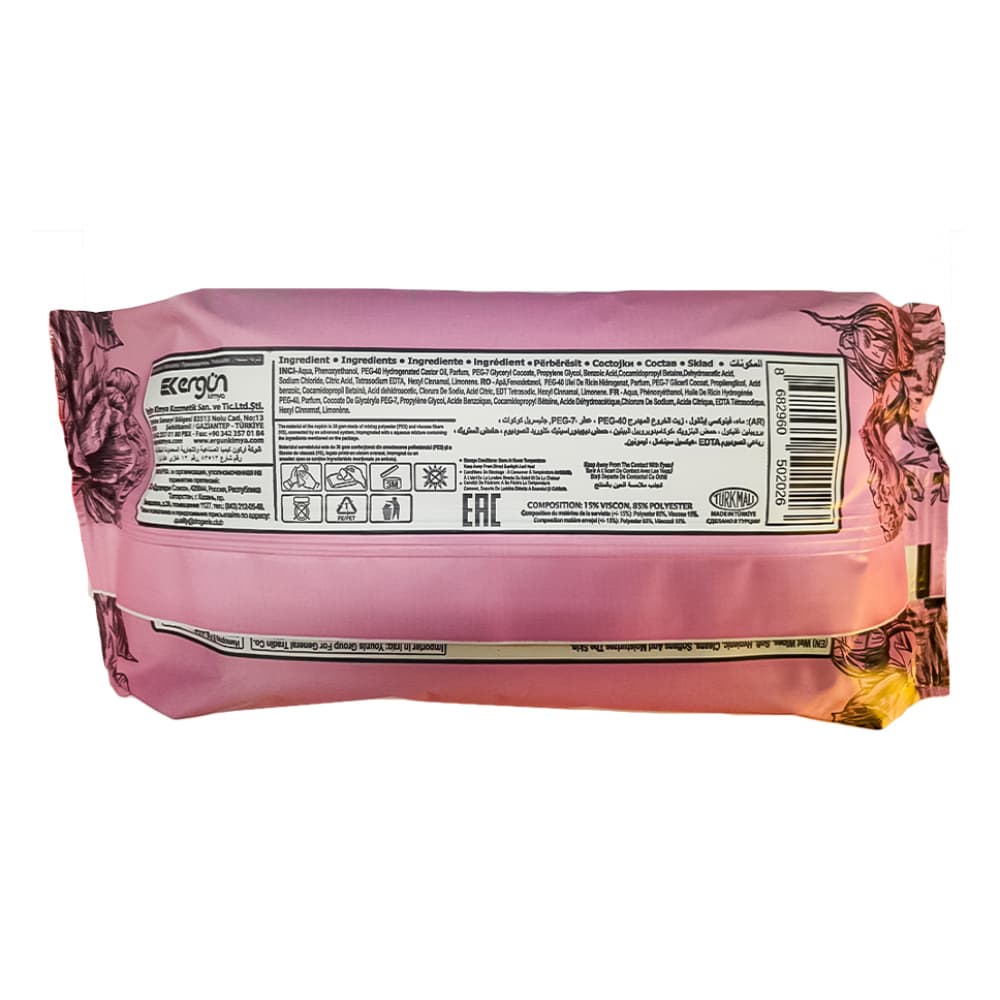 Toallitas húmedas con aroma a romance Doxa (3 x 120 U) - Miniatura 3